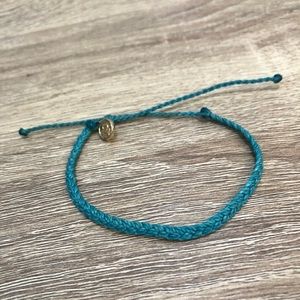 Teal Blue Braided Pura Vida Bracelet